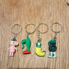 トゥントゥントゥンサフール　キーホルダー　4つ