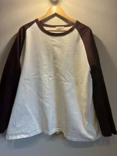 FREAK'S STORE ラグラン長袖Tシャツ バイカラー