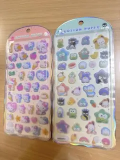 コットンパフィー ハローキティ サンリオキャラクターズ 2枚セット 正規品