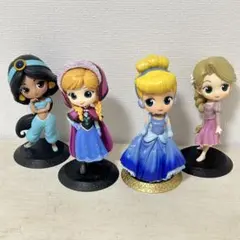 ディズニー プリンセス フィギュア まとめ売り4体セット