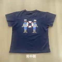 familiar ファミリア Tシャツ 130 ネイビー F.CLUB