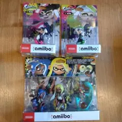 amiibo アオリ＆ホタル　スプラ3のトリプルセット