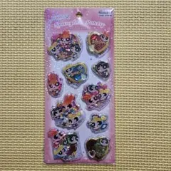 パワーパフガールズ　スパンコールパーティー　パワパフ　カプセルシール