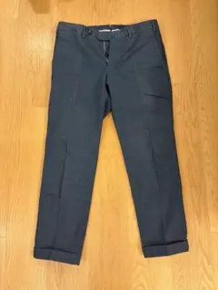 PT01 トラベラー チャコールグレー スリムスラックス 46 PT TRINO