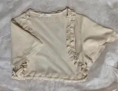 値下げ★結婚式 披露宴 パーティー用ボレロ トップス ベージュ