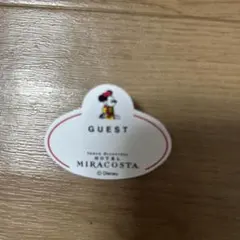 東京ディズニーシー ホテルミラコスタ ゲストネームタグ - メルカリ