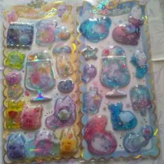 キラキラウォーターinシール はぐみーず．アザラシ[正規品]