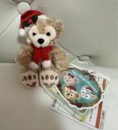 ディズニー　ダッフィ　クリスマス　ぬいぐるみキーホルダー　ダッフィフレンズ