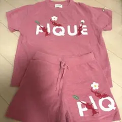 ジェラートピケ　Pikmin ルームウェアセット　ピクミン　赤