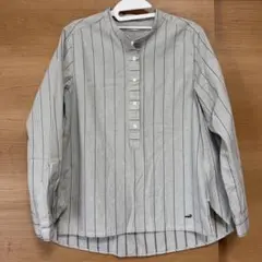 CROCODILE ストライプ 長袖シャツ M