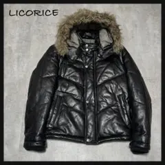 archive 00s Y2Kレザージャケット 羊革 M 黒 vintage