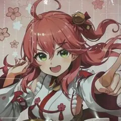 混沌の女神様 ホロライブ プレイマット ミュシャ風 さくらみこ - メルカリ