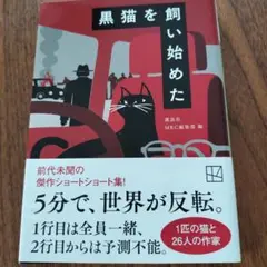 黒猫ヲ飼イ始メタ