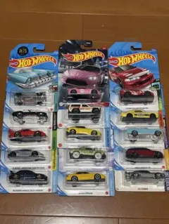 Hot Wheels ミニカー 15台セット まとめ売り