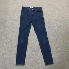 インディゴ　ブルー　デニム