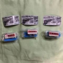 カプセルプラレール 381系特急やくも　先頭車両　中間車両×2