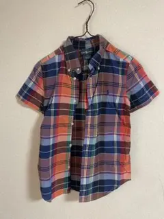 Ralph Lauren 半袖シャツ サイズ7 チェック柄