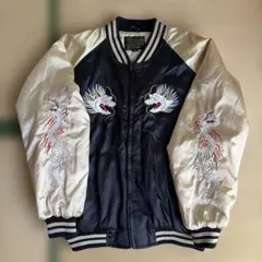 HOUSTON リバーシブルスカジャン 一富士二鷹三茄子 size L - メルカリ