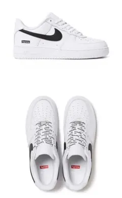 Nike Air Force 1 Supreme ホワイト/ブラック
