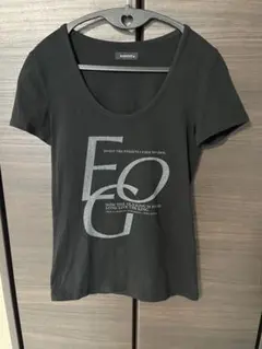 EGOIST ブラック Tシャツ グラフィックプリントのサムネイル