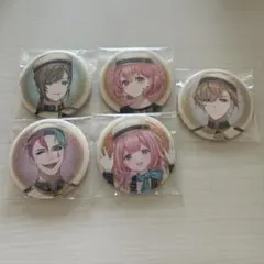 にじさんじビスケット 叶 風楽奏斗 ジョー・力一 周央サンゴ 笹木咲 5点セット