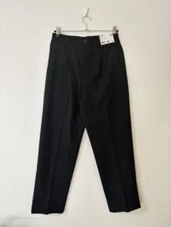 ユニクロ タックワイドパンツ S ブラック 未使用級 タグ付き 人気 完売品