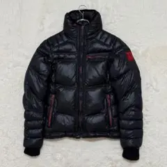 DIESEL ディーゼル　ワッペンナイロンジャンパー DIESEL ディーゼル ブルゾンジャケット レディース ワッペン装飾