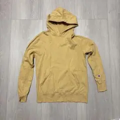 Champion ベージュ フード付きパーカー Lサイズ