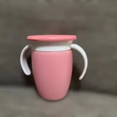 munchkin マンチキン ハンドル付きミラクルカップ ピンクパステル