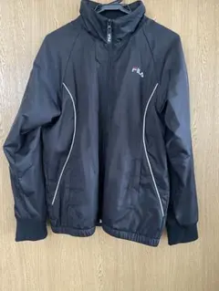 フィラ　ウィンドブレーカー　上　ジャージ　レディース　L 黒　あったか