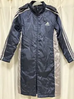 mi様専用 キッズ 150 adidas フード付きベンチコート