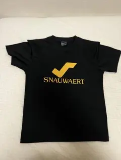 SNAUWAERT テニスウェア 半袖Tシャツ ブラック