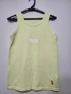 【SUNSHINE＋CLOUD】 タンクトップ イエロー RUN AWAYのサムネイル