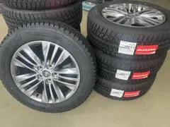 225/60R18 スタッドレス 40 アルファード 純正アルミホイール BS製