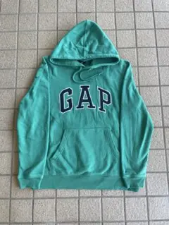 GAP ターコイズ フード付きパーカー
