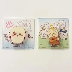 ちいかわ アクリルシーンクリップ うさぎ ラッコ 2点セット