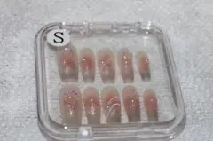Sサイズ ネイルチップ 10個セット グラデーション