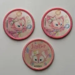 東京ディズニーシー カラフルハピネス ワッペン リーナベル 3点セット