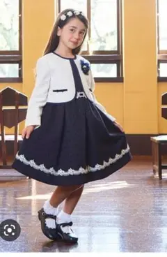 CHOPIN バイカラージャカードアンサンブル　120 卒園式　入学式