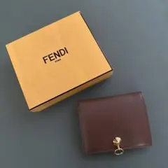 FENDI ブラウン 二つ折り財布