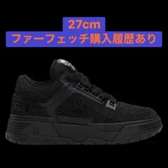 【AMIRI】Crystal MA-1 ブラック 42（27cm〜27.5cm）
