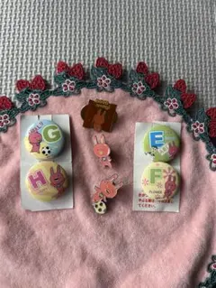 NOVAうさぎ　ノバうさぎ　ノブァうさぎ　ピンバッジ　缶バッジ　平成レトロ