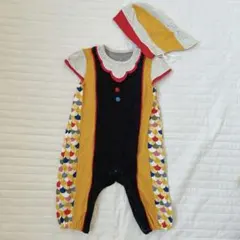 いないいないばあ　ロンパース　半袖　80cm 春夏　コスチューム　パジャマ