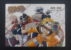 当時もの NARUTO ナルト 2001年 カレンダーカード ポケットカレンダー