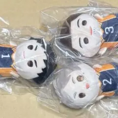 ハイキューもちもちマスコットたっち 大地 菅原 東峰 3種セット売り