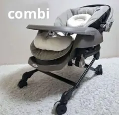 【美品】combi ネムリラ bedi long 手動 ハイローチェアのサムネイル