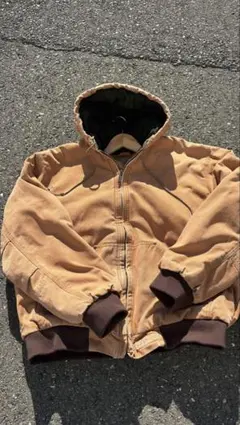 WOLVERINE ワークジャケット ダック地 中綿 フェード 古着 L