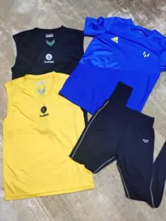 hummel タンクadidas MESSI 10 サッカーセット150