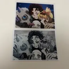 d*2様 鬼滅の刃 遊郭編 OP ランダムブロマイド 炭治郎 善逸 伊之助 禰豆