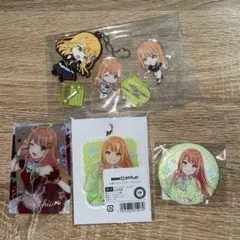 紫雲清夏　グッズ　セット　6点　スクラッチ　ガシャポン　アクスタ　缶バッジ　など